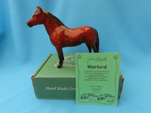 Beswick horse model warlord - beswick,