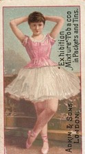 ADKIN - BEAUTIES  PAC, EXHIBITION MIXTURE ADVERT, 1898 ISSUE , TYPE CARD