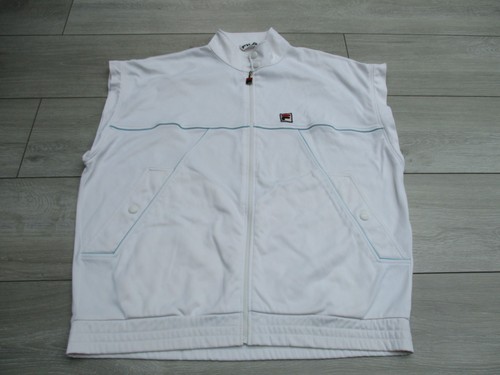 Vintage fila white - line, track
