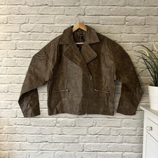 Chocolate Brown Oversized Faux