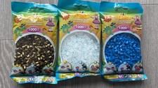 Hama Beads 1000 Pack - three packets- New 