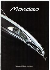 Ford Mondeo 1993 UK Market Launch 16pp Sales Brochure Base LX GLX Si Ghia Estate