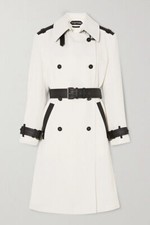 Luxury Women's Leather Trench
