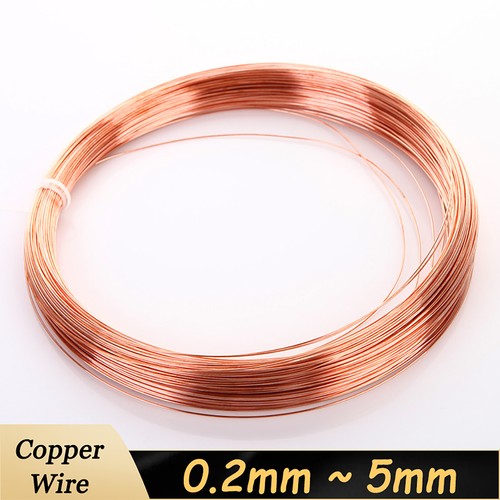 Copper wire round - round, bare