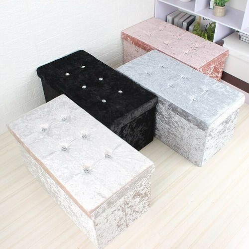 Velvet crushed diamante - velvet,