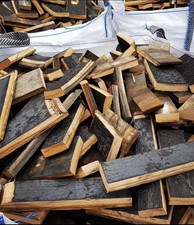whiskey barrel staves 1 ton bag/ fire wood