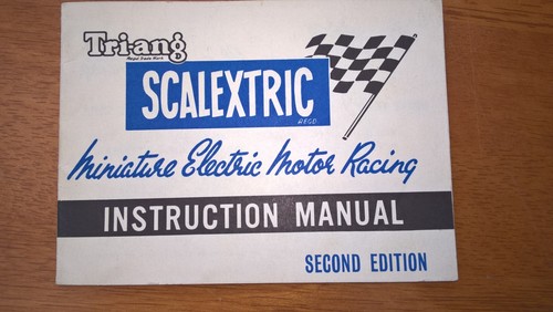 Scalextric 2nd edition - 2nd, 1960's