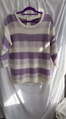 Ladies purple and - and, white