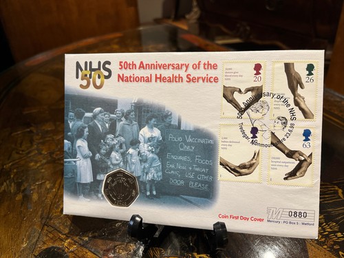 Commemorative coin cover - coin,