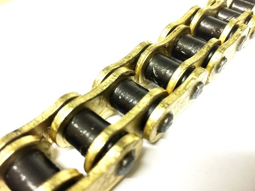 Motorcycle ring gold - hd,