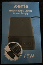 Xenta 65w Universal Notebook Laptop Charger AC adapter For HP Dell IBM Samsung 