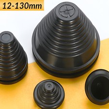 Black Rubber Tapered Wiring