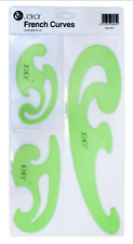 Jakar French Curves Draftsmans Drawing Stencil Template Technical Designer 3 SET