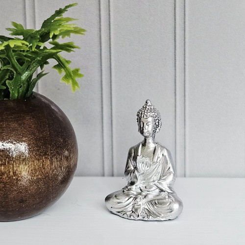 Tiny buddha ornament - tiny,