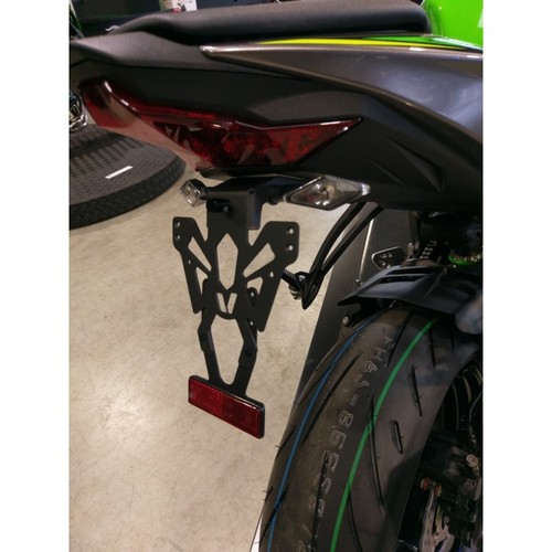 Licence plate holder kawasaki - plate,