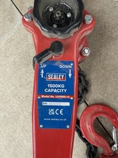 Sealey LH1000 Lever Hoist Steel 1000kg