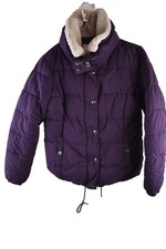 FAT FACE Purple Padded Jacket