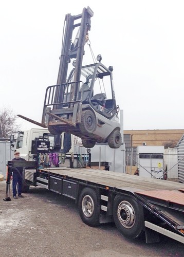 Fork lift lifting - lift, lifting/removal