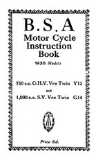 (0268) 1938 BSA V Twin Y13 &