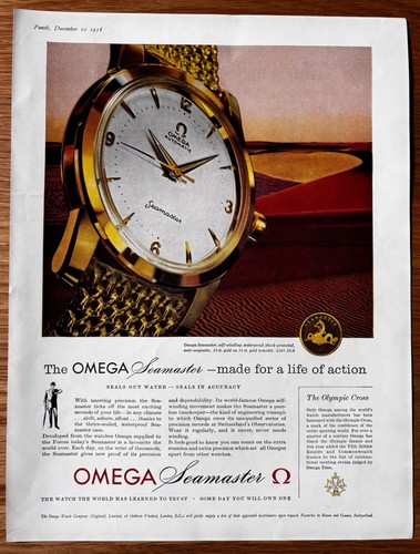 Vintage 1950 omega seamaster - omega,