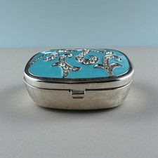 Vicenza Enamel Pill Box
