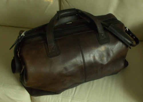 Hidesign brown leather weekend - hidesign,