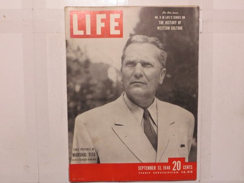Life magazine marshal - magazine, tito