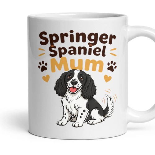 Springer spaniel mum mug - spaniel,