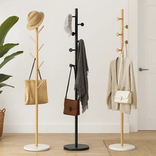 Metal Coat Stand Rack 8 Hooks