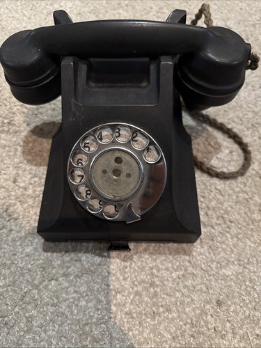 Bakelite gpo black - gpo, telephone