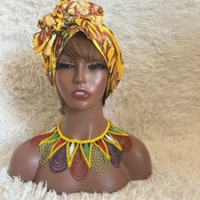 Zulu Hand Beaded Spear Fringe