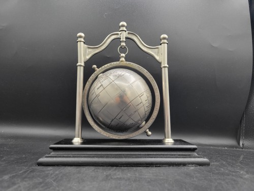 World globe silver gray nickel - silver,