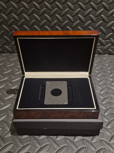 Quality wooden walnut coin - walnut,