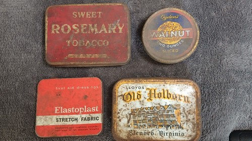 Vintage tins sweet rosemary - sweet,