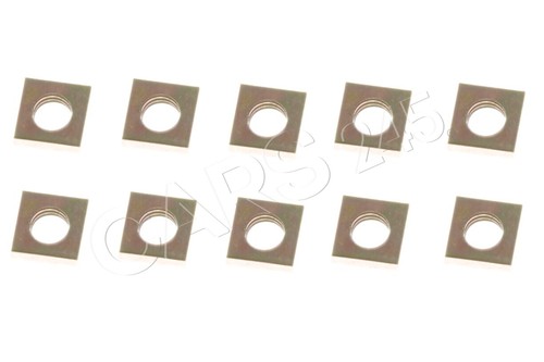 Genuine square nut x10pc - square,
