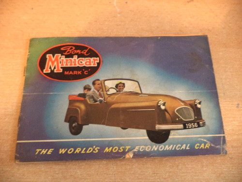 Bond minicar mark 1950s - mark, c