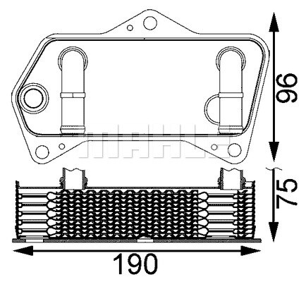 Clc 202 000s mahle - 202, cooler