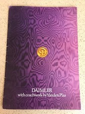 DAIMLER, VANDEN PLAS COACHWORK