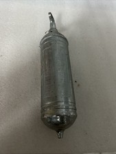 Vintage Silver Auto Minimax Hand Pump Tyre Inflator