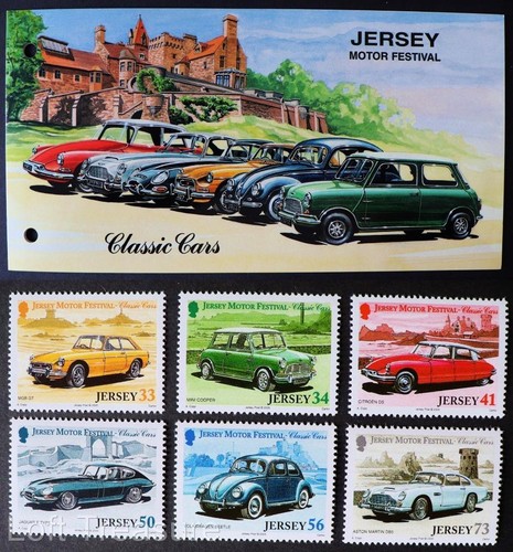 Jersey stamps classic - jersey,