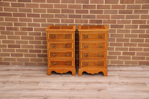 Pair compact burr wood - pair,