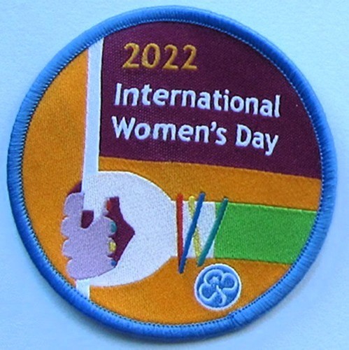 Girl guide badge - girl,