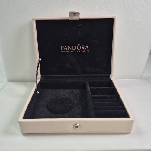Leather light pink pandora - leather,