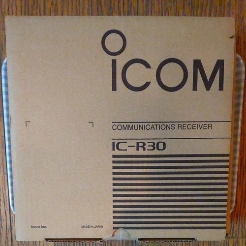 Icom r30 wideband receiver - wideband,