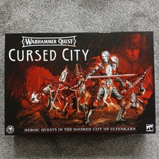 Warhammer Quest Cursed City Games Workshop Board Game With Miniatures UK