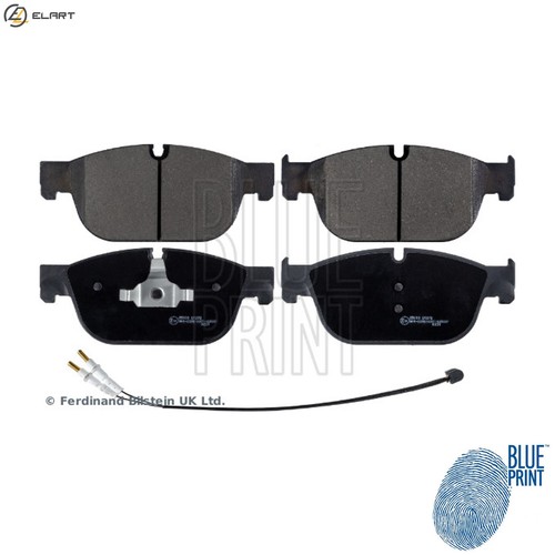 Brake pad set disc - set,