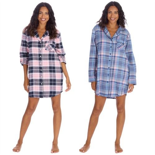 Ladies flannel check - flannel,