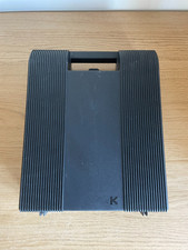 Black Retro Audio Cassette Tape Storage Carry Case Holder Box - Holds 24