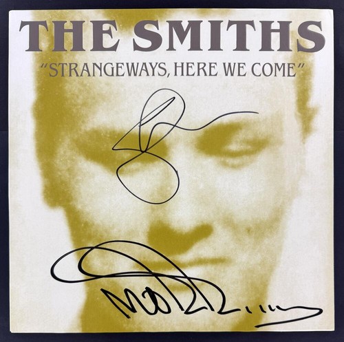 Morrissey johnny marr signed - &,