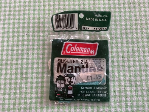 Vintage coleman 21a silk - silk, lite